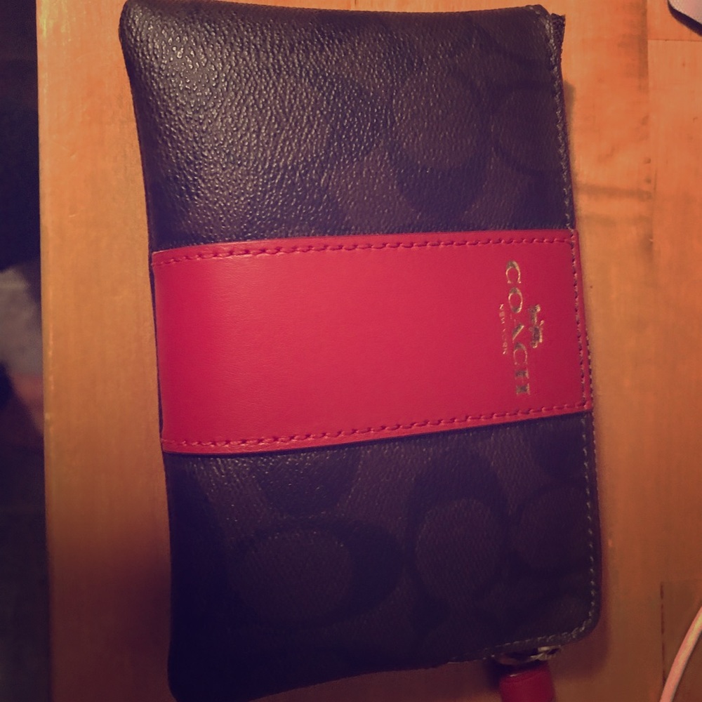 Coach wristlet